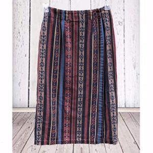 VTG Ruff Hewn | Wrap Skirt | Size 6
